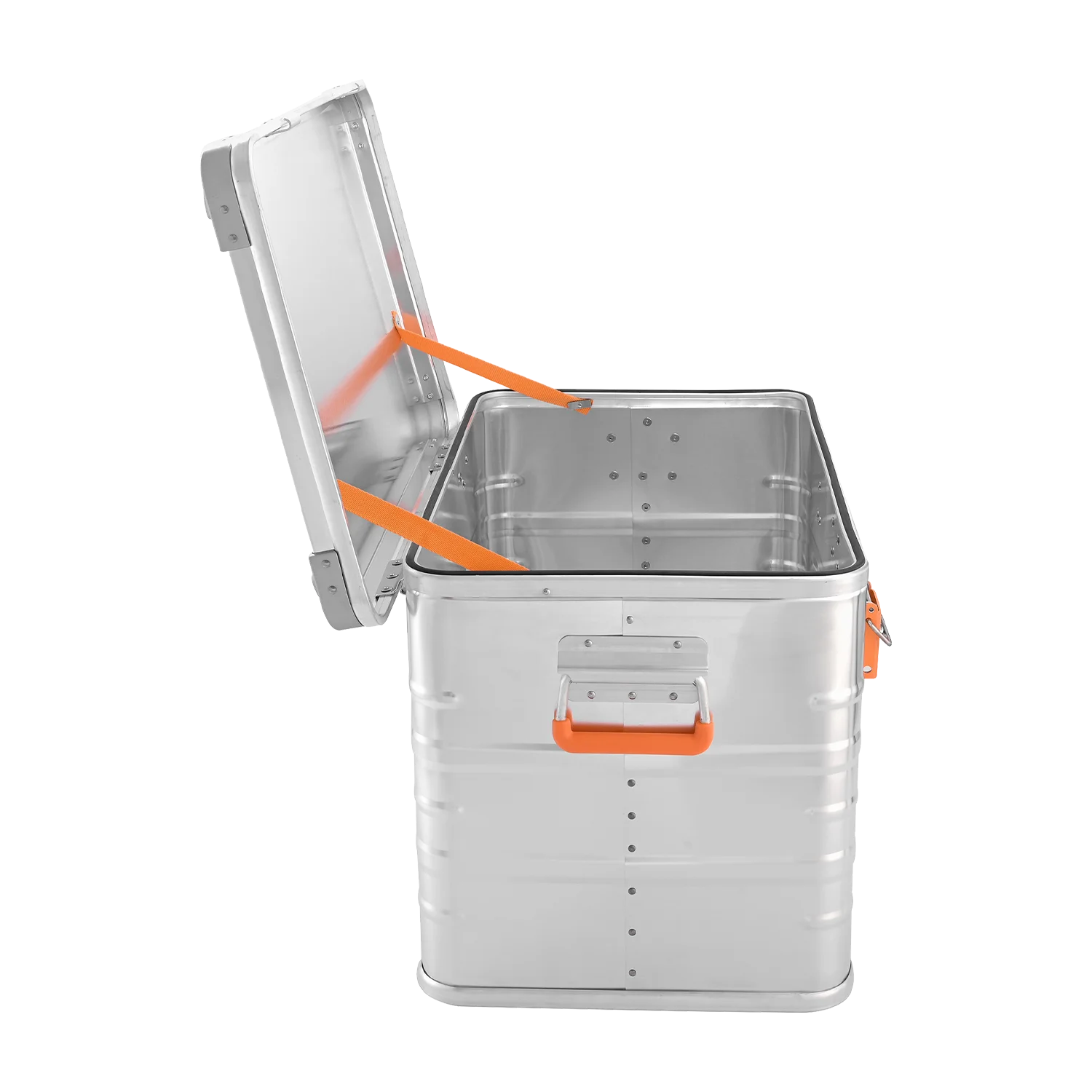 Alubox Premium Lagerbox 18-250 Liter - Stapelecken- silber Variante