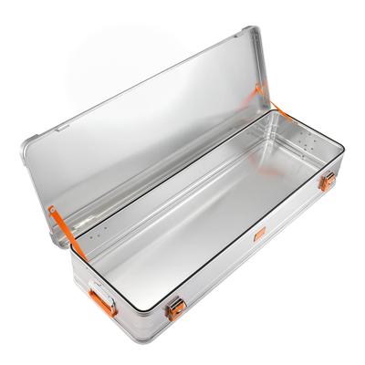 Alubox Premium Lagerbox 18-250 Liter - Stapelecken- silber Variante