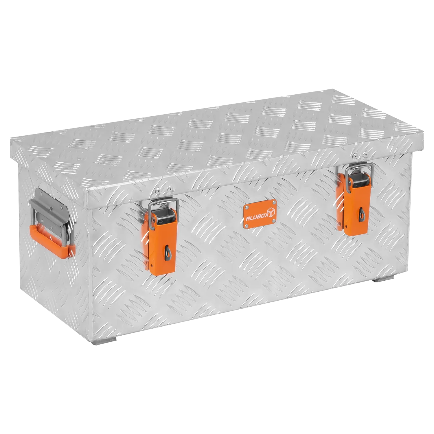 Aluminiumbox aus Riffelblech Transportkiste 37 Liter - 470 Liter 37 L - 625 x 305 x 265