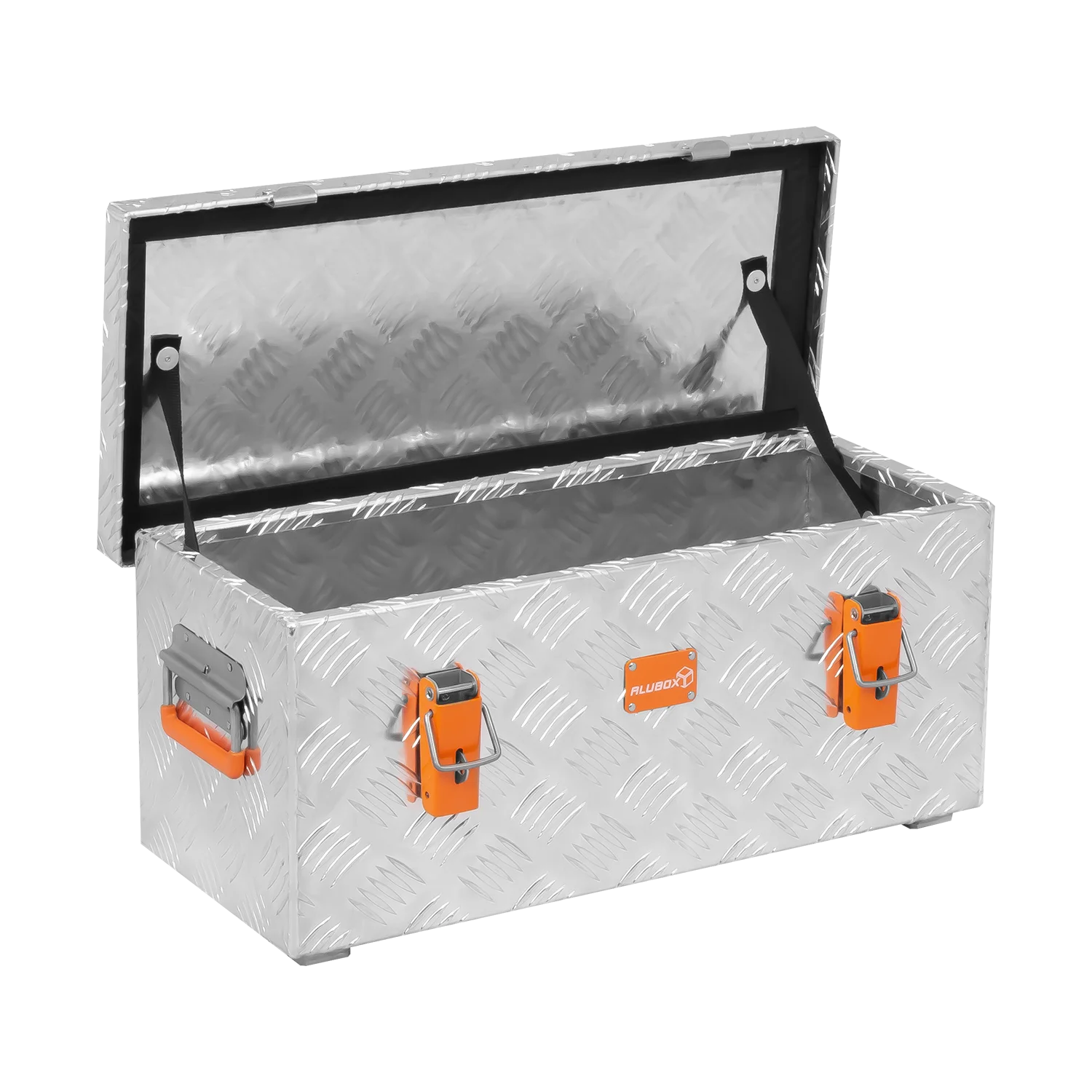 Aluminiumbox aus Riffelblech Transportkiste 37 Liter - 470 Liter