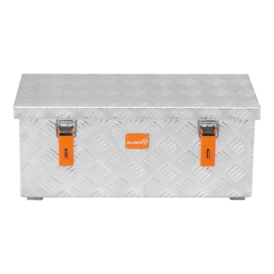 Aluminiumbox aus Riffelblech Transportkiste 37 Liter - 470 Liter