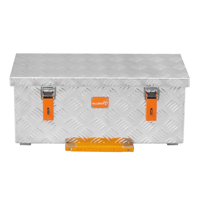 Aluminiumbox aus Riffelblech Transportkiste 37 Liter - 470 Liter