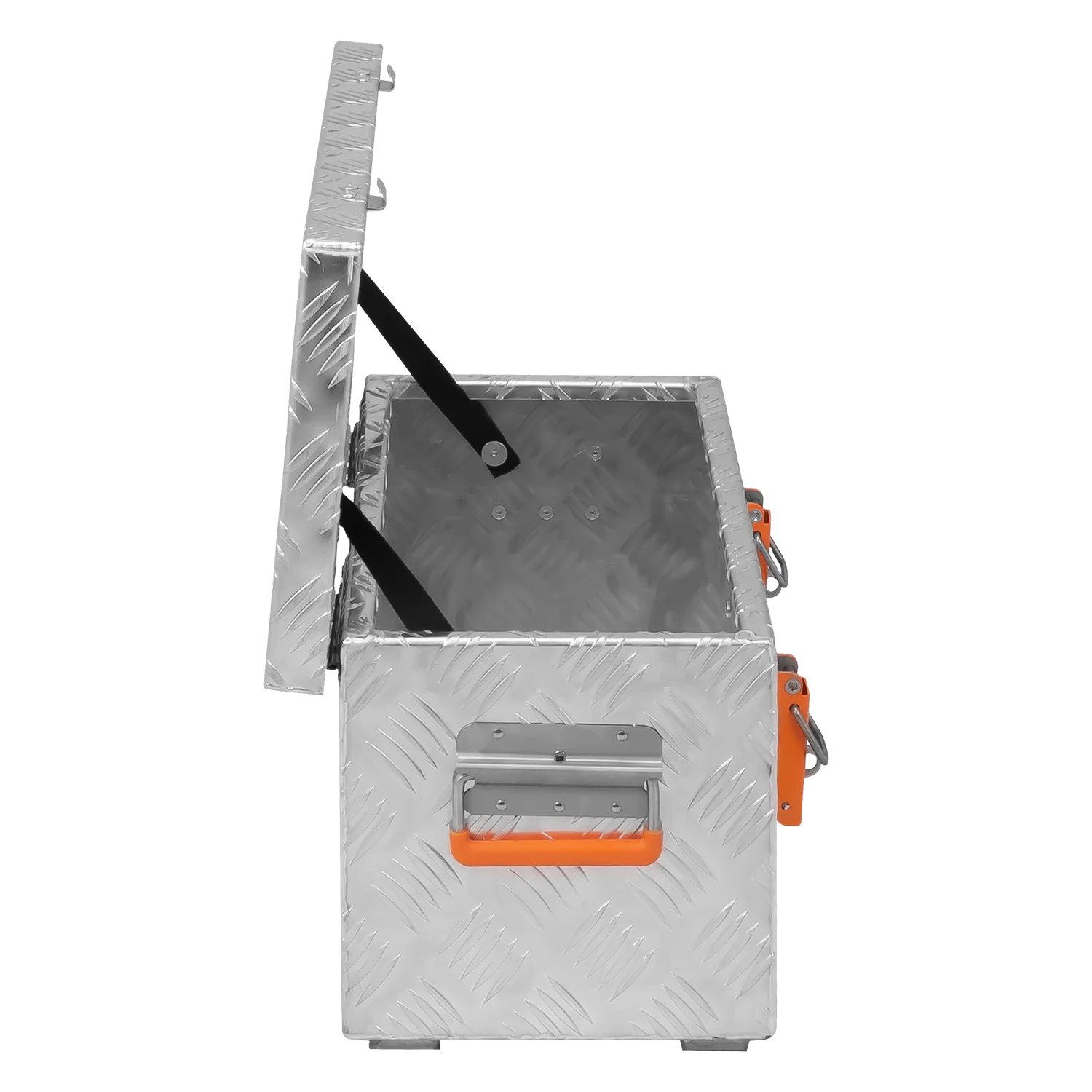 Aluminiumbox aus Riffelblech Transportkiste 37 Liter - 470 Liter