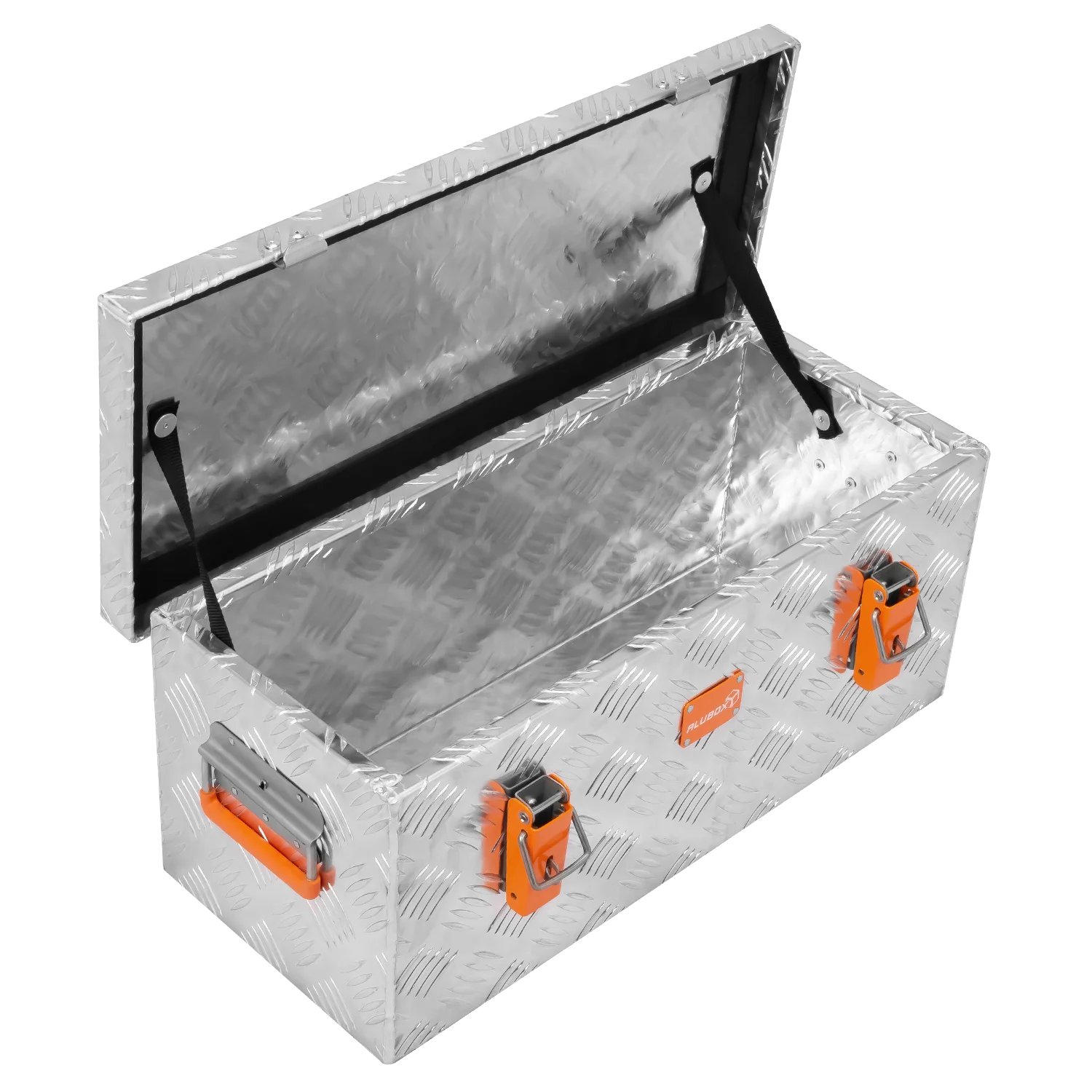 Aluminiumbox aus Riffelblech Transportkiste 37 Liter - 470 Liter