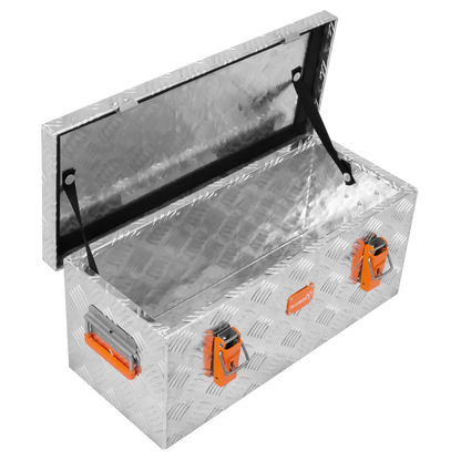 Aluminiumbox aus Riffelblech Transportkiste 37 Liter - 470 Liter