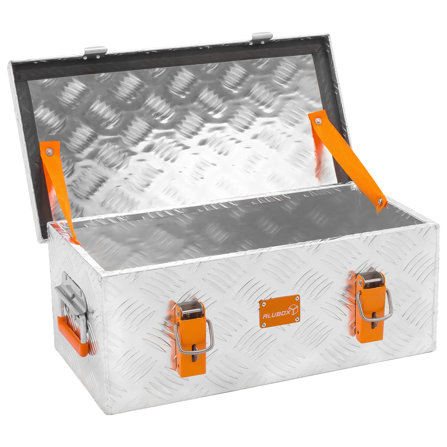 ALUBOX Riffelblech silber 1.5mm Stärke - Größenwahl