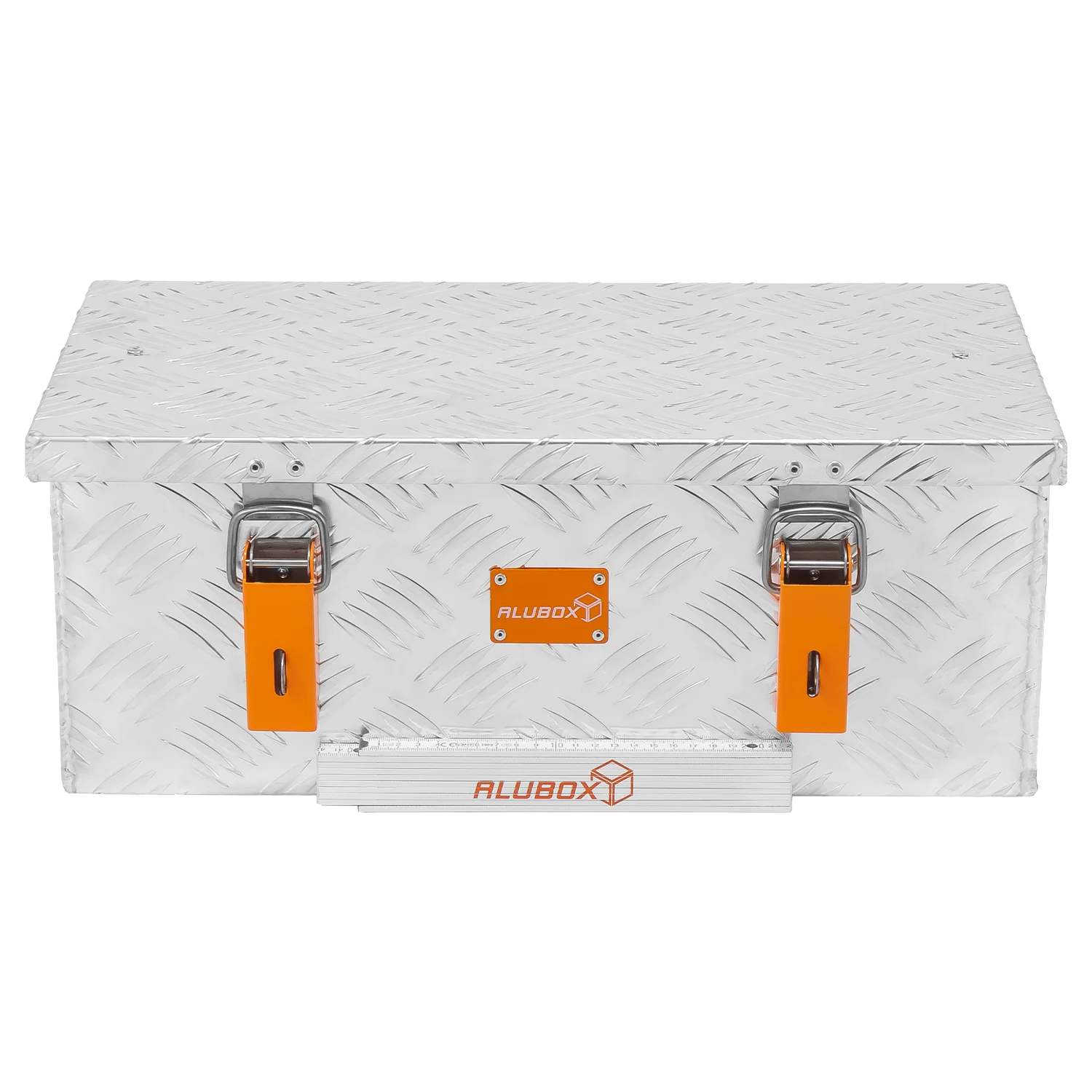 ALUBOX Riffelblech silber 1.5mm Stärke - Größenwahl