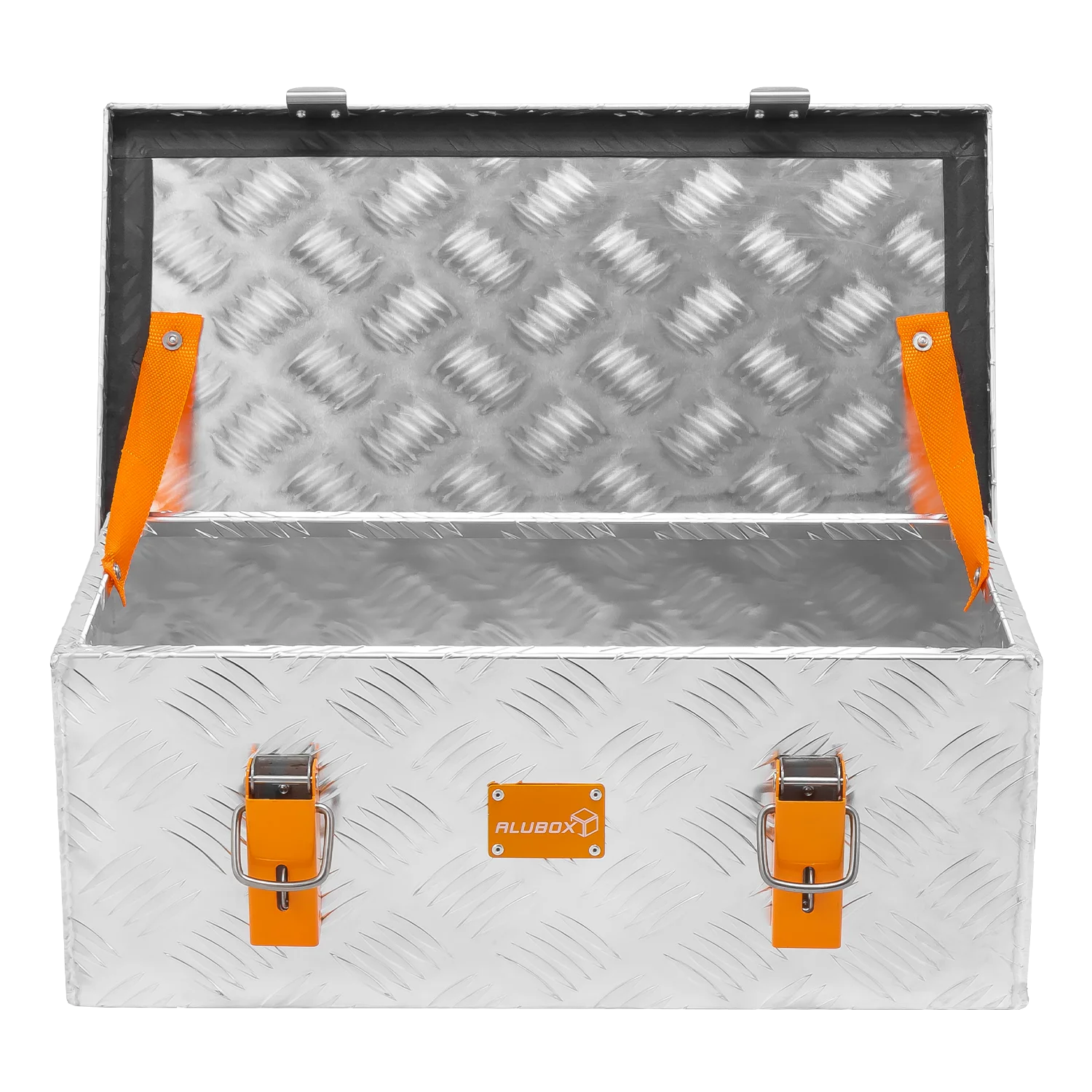 ALUBOX Riffelblech silber 1.5mm Stärke - Größenwahl