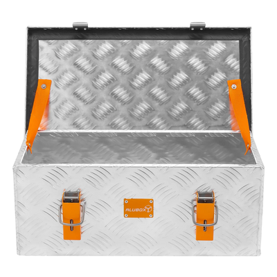 ALUBOX Riffelblech silber 1.5mm Stärke - Größenwahl