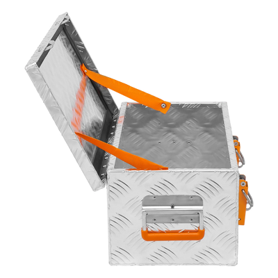 ALUBOX Riffelblech silber 1.5mm Stärke - Größenwahl