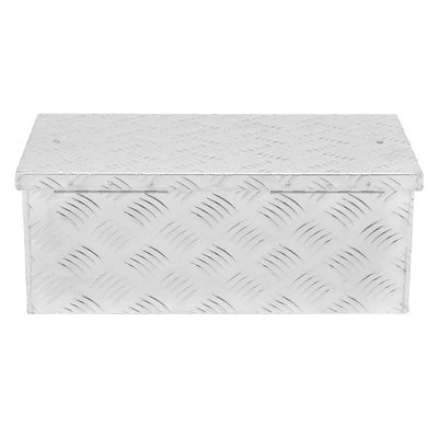 ALUBOX Riffelblech silber 1.5mm Stärke - Größenwahl
