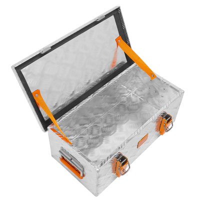 ALUBOX Riffelblech silber 1.5mm Stärke - Größenwahl