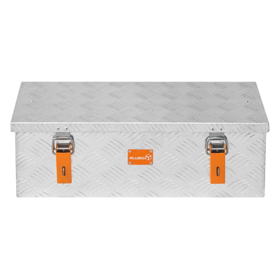 ALUBOX Riffelblech silber 1.5mm Stärke - Größenwahl