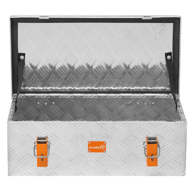 ALUBOX Riffelblech silber 1.5mm Stärke - Größenwahl