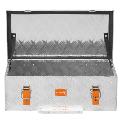 ALUBOX Riffelblech silber 1.5mm Stärke - Größenwahl