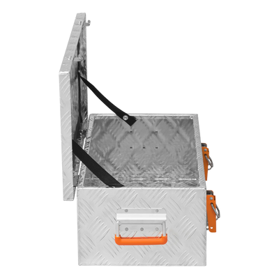 ALUBOX Riffelblech silber 1.5mm Stärke - Größenwahl