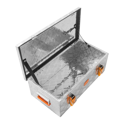 ALUBOX Riffelblech silber 1.5mm Stärke - Größenwahl