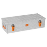 ALUBOX Riffelblech silber 1.5mm Stärke - Größenwahl: 48L - 825 x 340 x 205