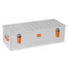 ALUBOX Riffelblech silber 1.5mm Stärke - Größenwahl: 60L - 825 x 340 x 255