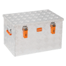 ALUBOX Riffelblech silber 1.5mm Stärke - Größenwahl: 67L - 575 x 390 x 355