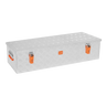 ALUBOX Riffelblech silber 1.5mm Stärke - Größenwahl: 86L - 1180 x 340 x 255