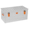 ALUBOX Riffelblech silber 1.5mm Stärke - Größenwahl: 91L - 780 x 390 x 350