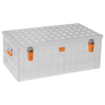 ALUBOX Riffelblech silber 1.5mm Stärke - Größenwahl: 140L - 910 x 500 x 355