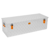 ALUBOX Riffelblech silber 1.5mm Stärke - Größenwahl: 161L - 1180 x 450 x 350