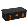 ALUBOX Riffelblech 1.5mm Stärke Schwarz - Größenwahl: 36L - 630 x 345 x 200