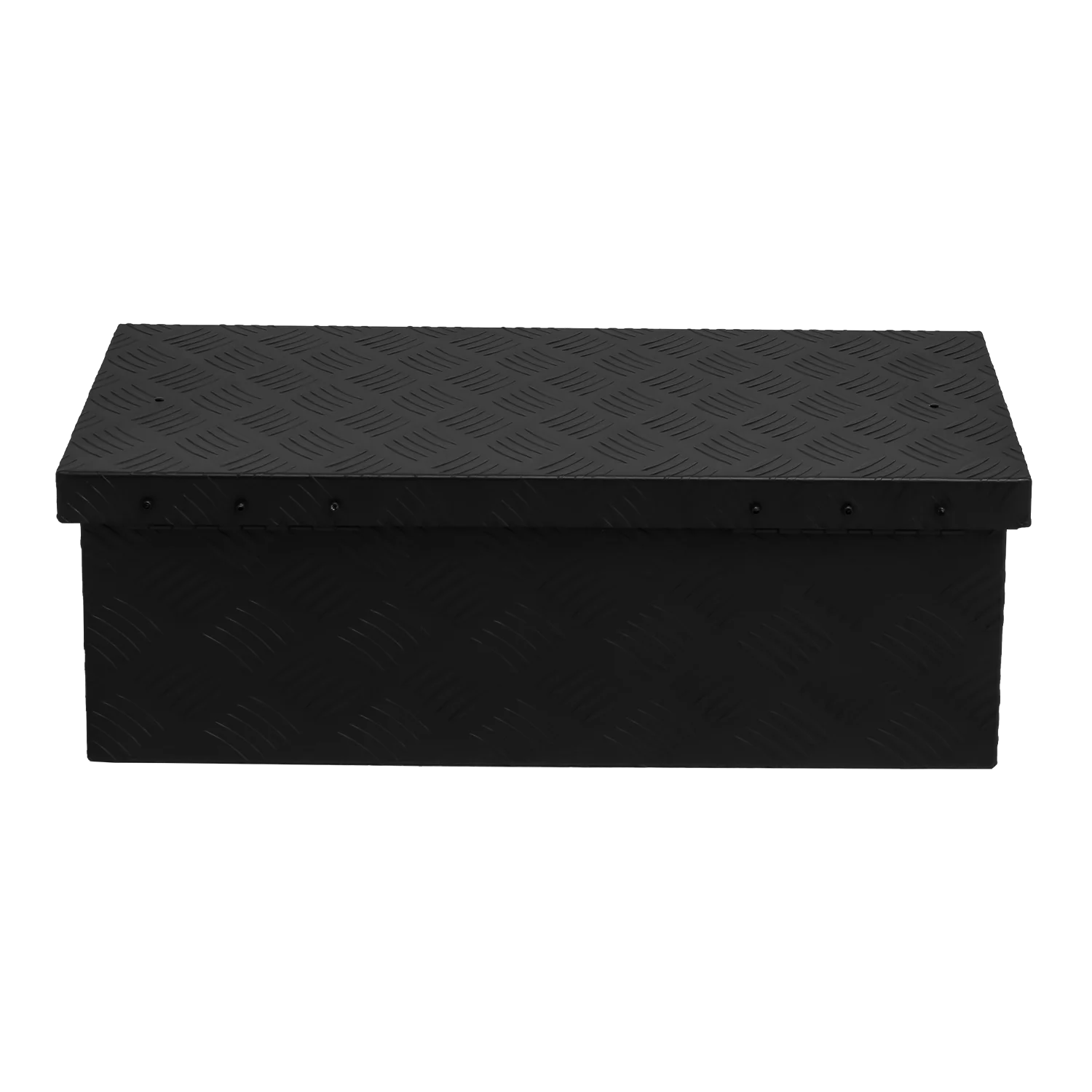 ALUBOX Riffelblech 1.5mm Stärke Schwarz - Größenwahl