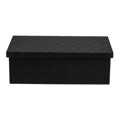 ALUBOX Riffelblech 1.5mm Stärke Schwarz - Größenwahl
