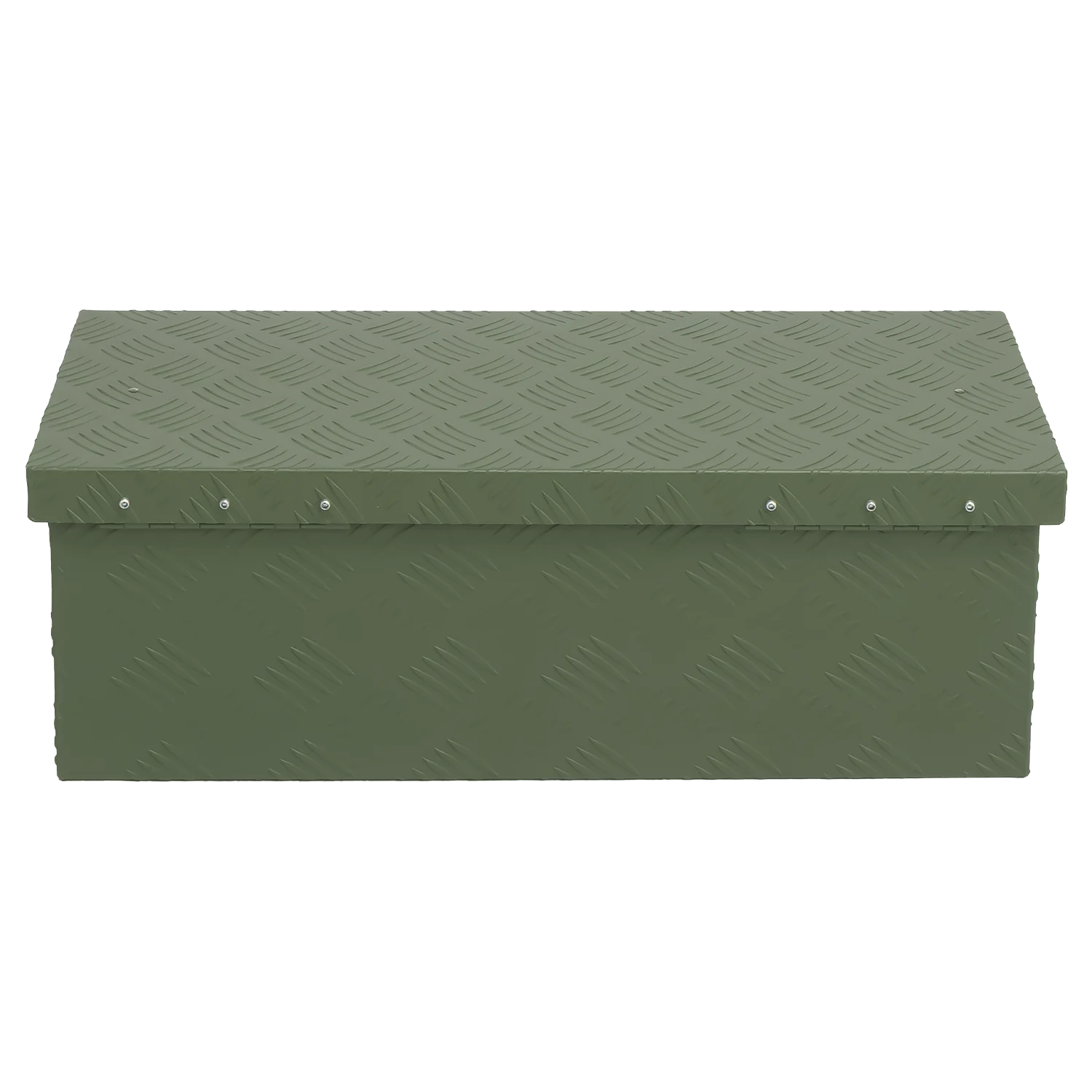 ALUBOX Riffelblech 1.5mm Stärke Olivgrün - Größenwahl