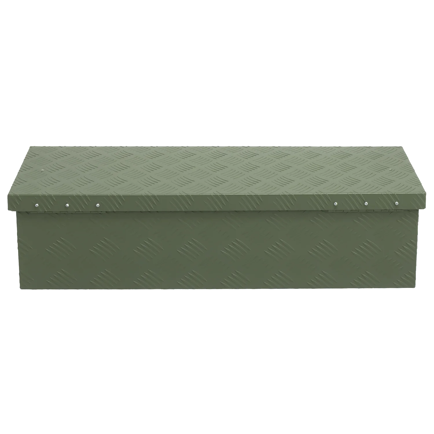 ALUBOX Riffelblech 1.5mm Stärke Olivgrün - Größenwahl