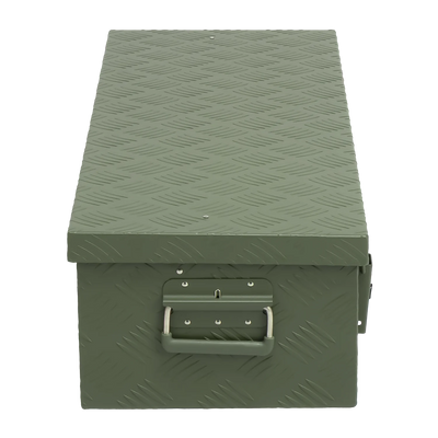 ALUBOX Riffelblech 1.5mm Stärke Olivgrün - Größenwahl