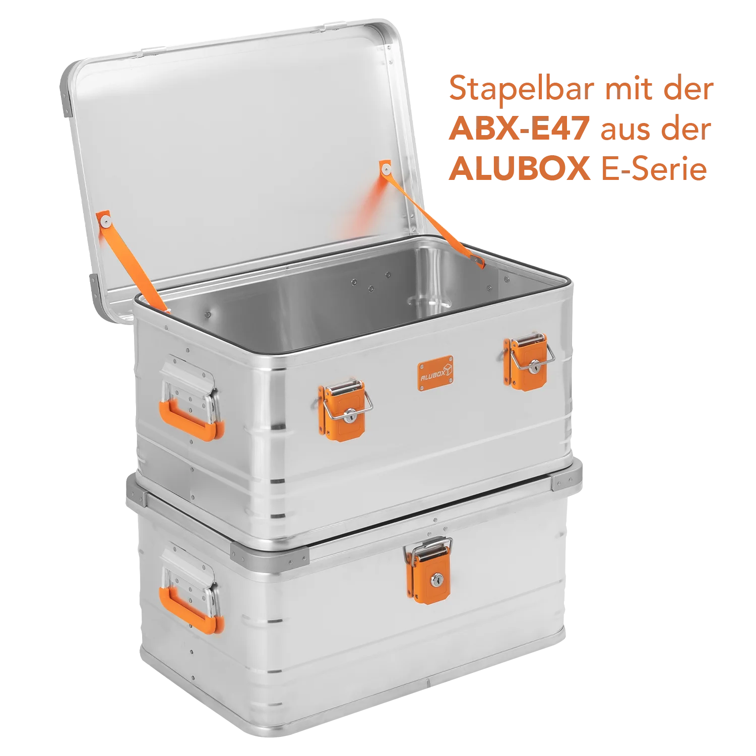 Alubox Campingbox 47 L oder 78 L + Schneidbretter