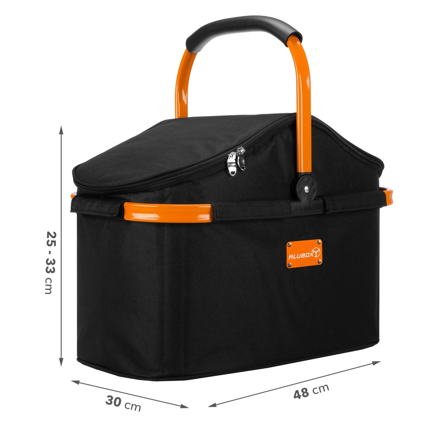 ALUBOX Kühlkorb schwarz