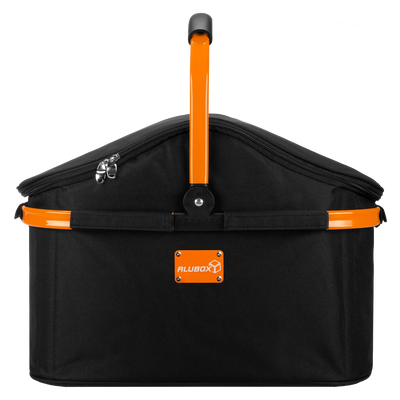 ALUBOX Kühlkorb schwarz
