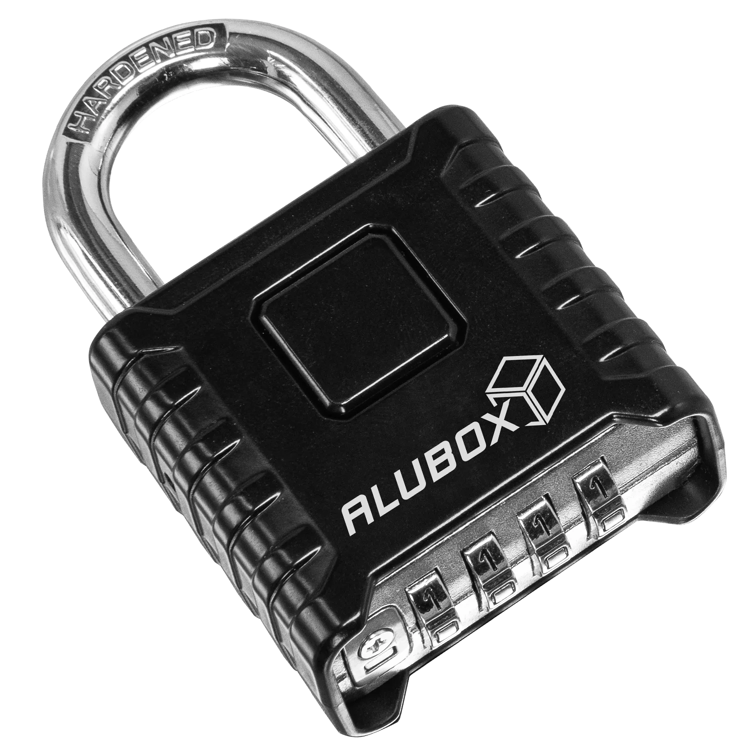 ALUBOX Vorhängeschloss Zahlenschloss 4 stellig Bügelstärke 8mm