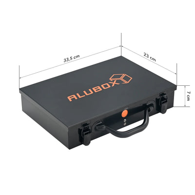 ALUBOX Sortimentsbox schwarz Größenwahl