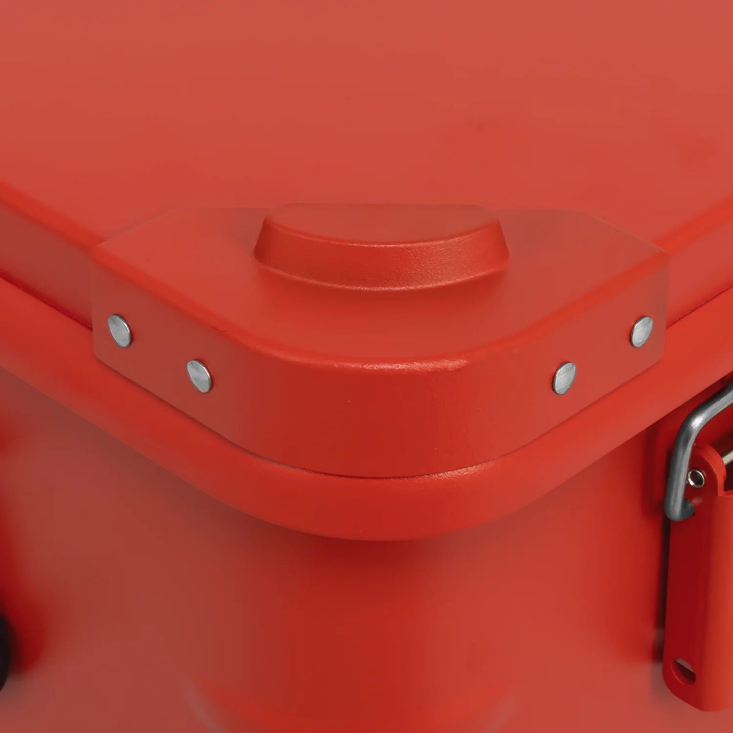 ALUBOX Alukiste Premium Lagerbox 18 - 78 L mit Druckguss Stapelecken rot
