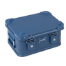 ALUBOX Alukiste Premium Lagerbox 18 - 159 L mit Druckguss Stapelecken blau: 18 L - 420 x 310 x 200
