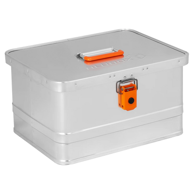 ALUBOX Alukiste mit Deckel extra leicht 29 L - 435 x 350 x 250
