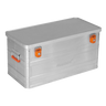 ALUBOX leichte Aufbewahrungsbox abschließbar: 92 L - 780 x 380 × 380