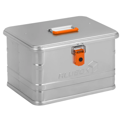 ALUBOX Aufbewahrungsbox mit Deckel 29 L - 430 × 340 × 270