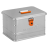 ALUBOX - Original ALU Metallkiste Lagerung mit Deckel: 29 L - 430 × 340 × 270