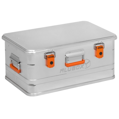 ALUBOX Aufbewahrungsbox mit Deckel 47 L - 580 x 385 x 265