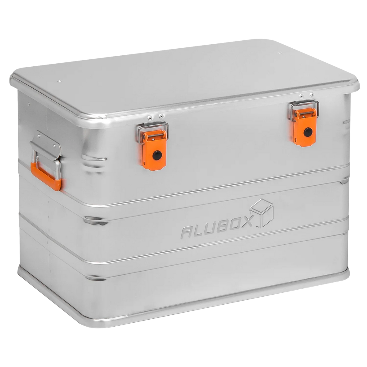 ALUBOX Aufbewahrungsbox mit Deckel 73 L - 580 x 385 x 395