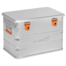 ALUBOX - Original ALU Metallkiste Lagerung mit Deckel: 73 L - 580 x 385 x 395