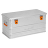 ALUBOX - Original ALU Metallkiste Lagerung mit Deckel: 92 L - 780 × 390 × 370