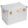 ALUBOX Alu Metallkiste - silber - abschliessbar mit Deckel: 198 L - 790 x 600 x 500